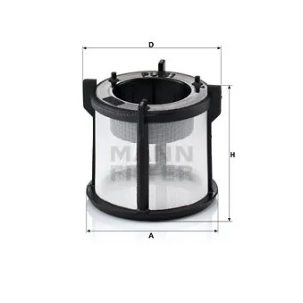 Filtre à carburant MANN-FILTER