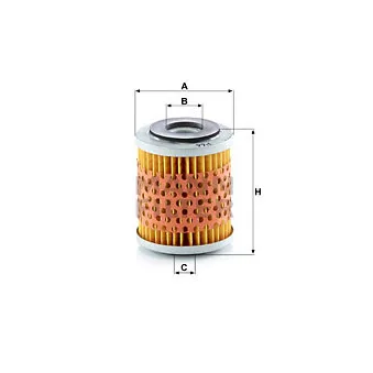 Filtre à carburant MANN-FILTER
