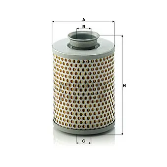 Filtre hydraulique, direction MANN-FILTER