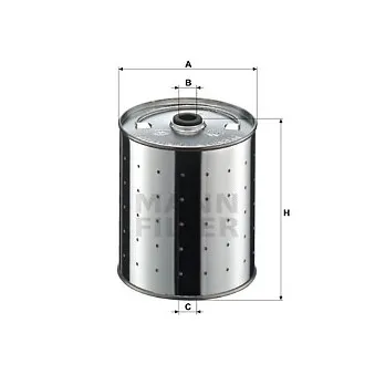 Filtre à huile MANN-FILTER