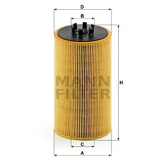 Filtre à huile MANN-FILTER