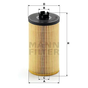 Filtre à huile MANN-FILTER