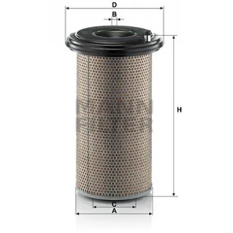 Filtre à air MANN-FILTER