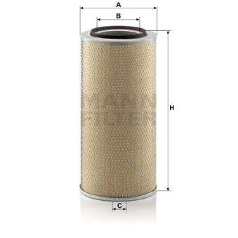Filtre à air MANN-FILTER