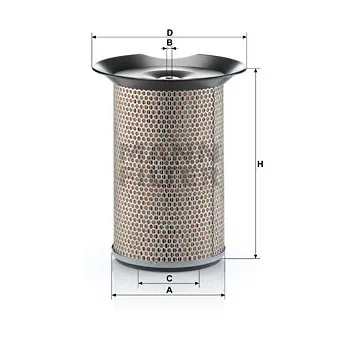 Filtre à air MANN-FILTER