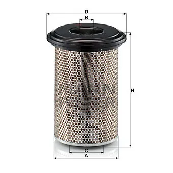 Filtre à air MANN-FILTER