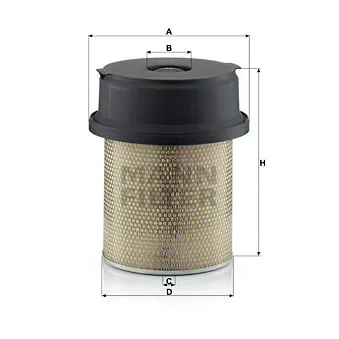Filtre à air MANN-FILTER