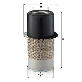 Filtre à air MANN-FILTER