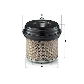 Filtre à air MANN-FILTER