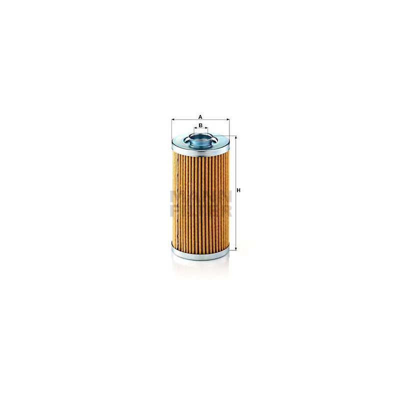 Filtre, système hydraulique de travail MANN-FILTER H 824/2 x