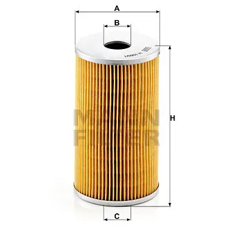 Filtre à huile MANN-FILTER