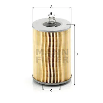 Filtre à huile MANN-FILTER