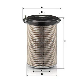 Filtre à air MANN-FILTER