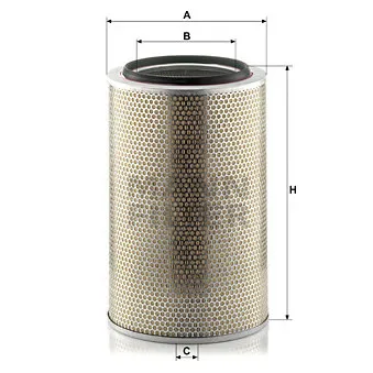 Filtre à air MANN-FILTER