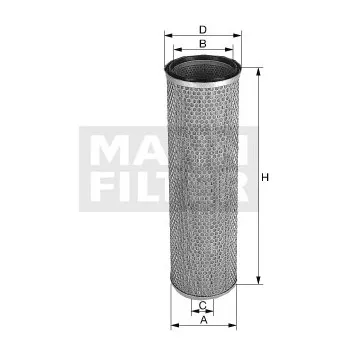 Filtre à air secondaire MANN-FILTER