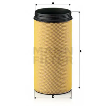 Filtre à air secondaire MANN-FILTER