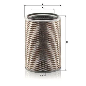 Filtre à air MANN-FILTER