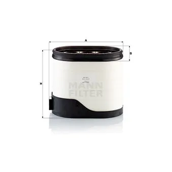 Filtre à air MANN-FILTER
