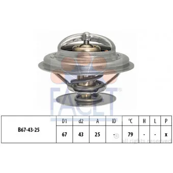 Thermostat d'eau FACET