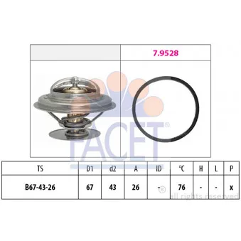 Thermostat d'eau FACET