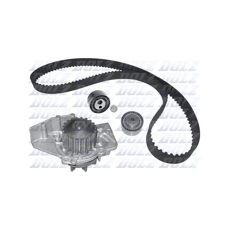 Pompe à eau + kit de courroie de distribution DOLZ KD008
