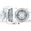 Embrayage, ventilateur de radiateur NISSENS 86086 - Visuel 1