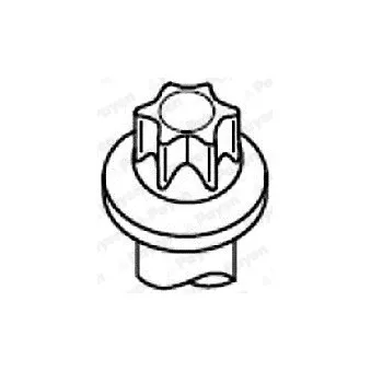 Jeu de boulons de culasse de cylindre PAYEN HBS367