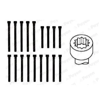 Jeu de boulons de culasse de cylindre PAYEN HBS058