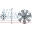 Embrayage, ventilateur de radiateur NISSENS 86222 - Visuel 1