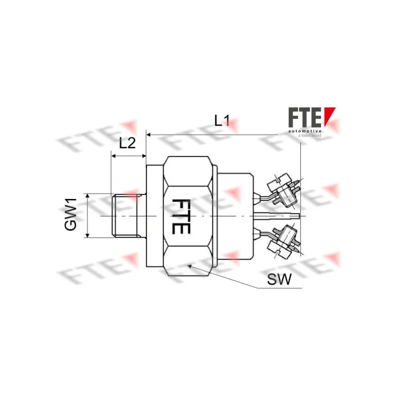 Interrupteur des feux de freins FTE H0052