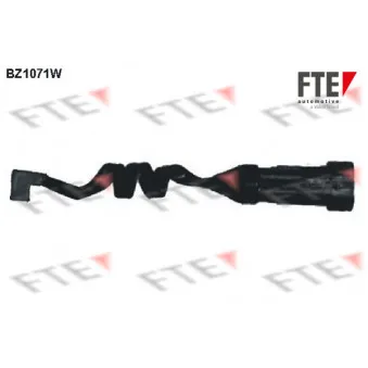 Contact d'avertissement, usure des plaquettes de frein FTE