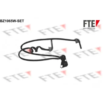 Contact d'avertissement, usure des plaquettes de frein FTE