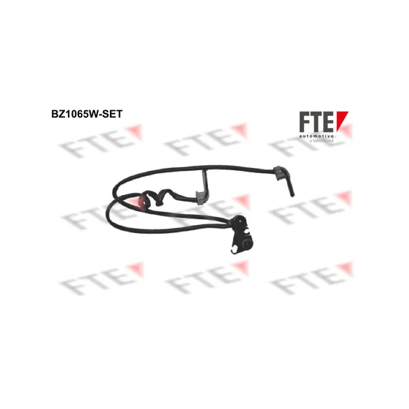 Contact d'avertissement, usure des plaquettes de frein FTE BZ1065W-SET