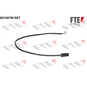 Contact d'avertissement, usure des plaquettes de frein FTE