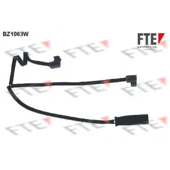 Contact d'avertissement, usure des plaquettes de frein FTE