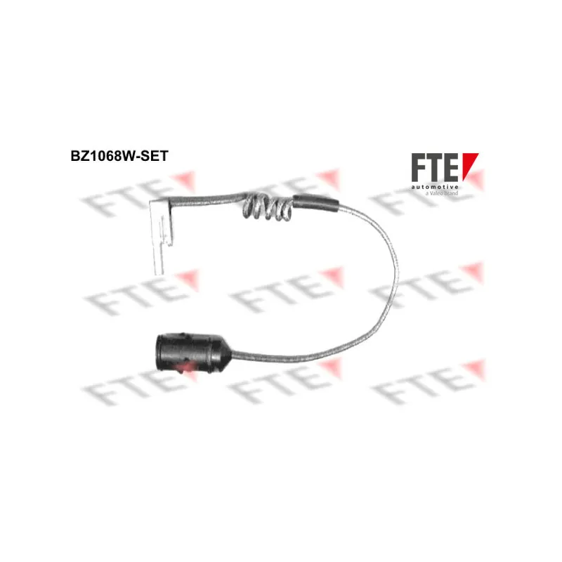 Contact d'avertissement, usure des plaquettes de frein FTE BZ1068W-SET