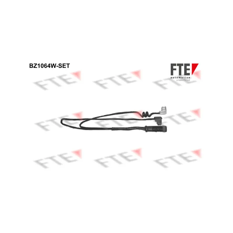 Contact d'avertissement, usure des plaquettes de frein FTE BZ1064W-SET