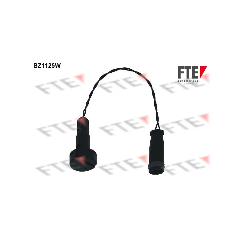Contact d'avertissement, usure des plaquettes de frein FTE BZ1125W