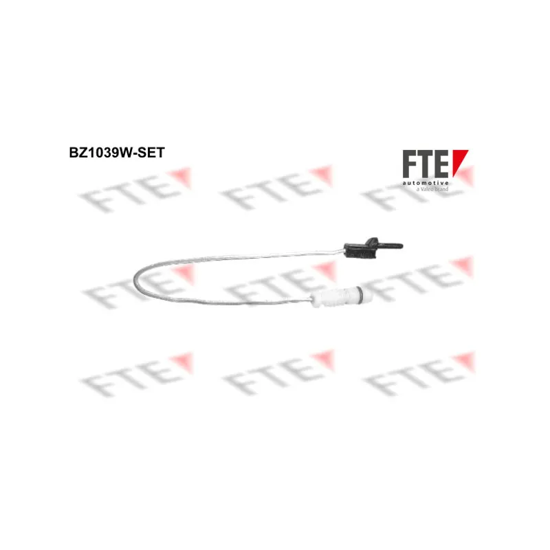 Contact d'avertissement, usure des plaquettes de frein FTE BZ1039W-SET