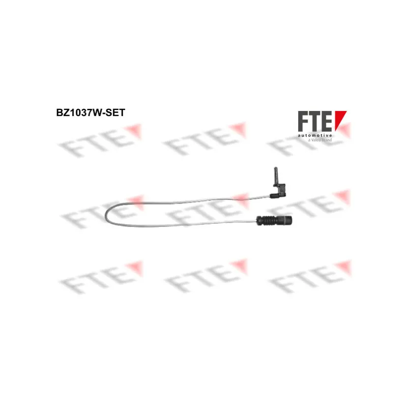 Contact d'avertissement, usure des plaquettes de frein FTE BZ1037W-SET