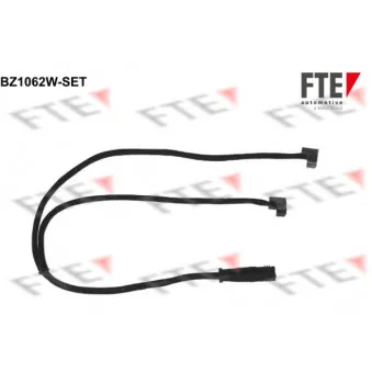 Contact d'avertissement, usure des plaquettes de frein FTE