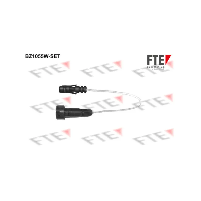Contact d'avertissement, usure des plaquettes de frein FTE BZ1055W-SET