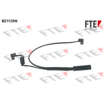 Contact d'avertissement, usure des plaquettes de frein FTE