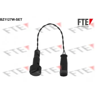 Contact d'avertissement, usure des plaquettes de frein FTE