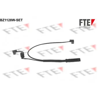 Contact d'avertissement, usure des plaquettes de frein FTE