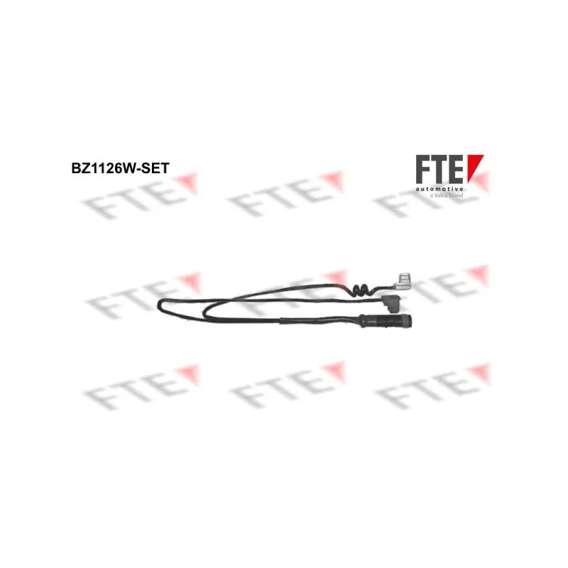 Contact d'avertissement, usure des plaquettes de frein FTE BZ1126W-SET