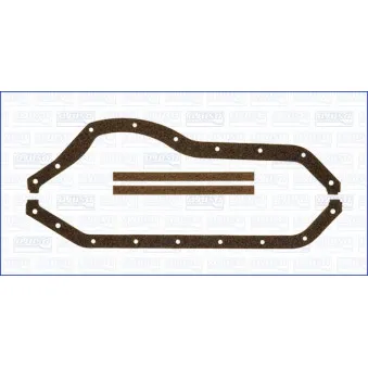 Jeu de joints d'étanchéité, carter d'huile AJUSA