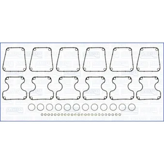 Jeu de joints d'étanchéité, couvercle de culasse AJUSA