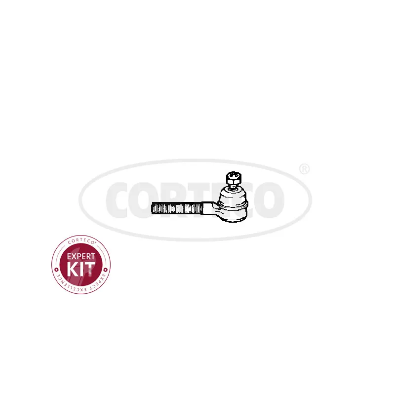 Rotule de barre de connexion avant gauche CORTECO 49401363