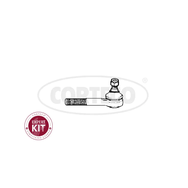 Rotule de barre de connexion avant gauche CORTECO 49401251